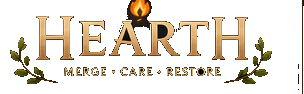 Hearth — Merge · Care · Restore